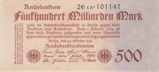 500 Milliarden Mark